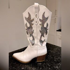Bedazzled cowboy boots
